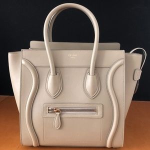 CELINE MICRO LUGGAGE HANDBAG IN CALFSKIN - *NEW